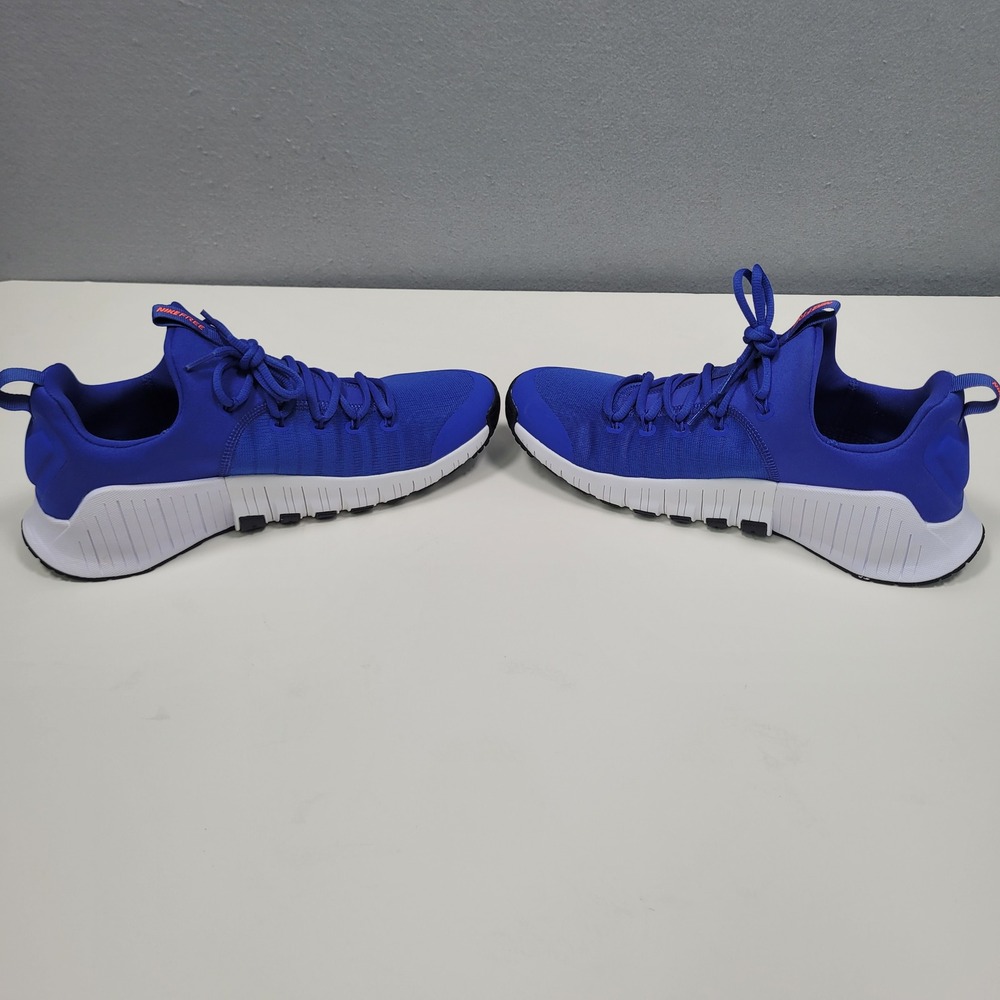 Nike Free Metcon 5 Mens Training Shoes Blue White FJ7127-401 Size 11 - Picture 7 of 8